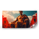 Escultura del Emperador Julio Cesar en Roma 2 - Coloratura | Cuadro decorativo de Canvas Lab