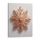 Copo de Nieve Dorado - Infiniity Art | Cuadro decorativo de Canvas Lab