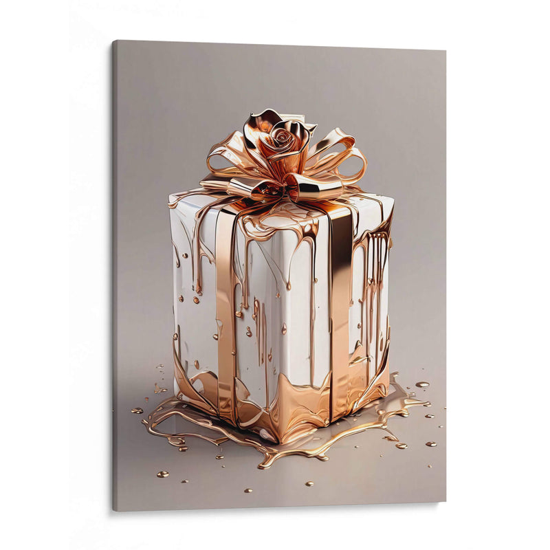 Regalo Dorado - Infiniity Art | Cuadro decorativo de Canvas Lab