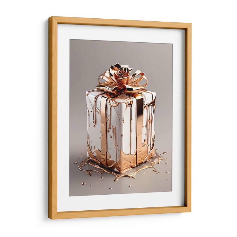 Regalo Dorado - Infiniity Art | Cuadro decorativo de Canvas Lab