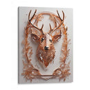 Venado Dorado II - Infiniity Art | Cuadro decorativo de Canvas Lab