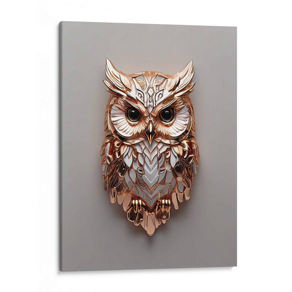 Búho Dorado - Infiniity Art | Cuadro decorativo de Canvas Lab