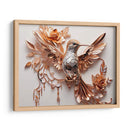 Colibrí Dorado - Infiniity Art | Cuadro decorativo de Canvas Lab