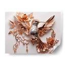 Colibrí Dorado - Infiniity Art | Cuadro decorativo de Canvas Lab