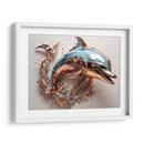 Delfín Dorado - Infiniity Art | Cuadro decorativo de Canvas Lab