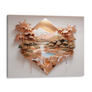 Isla Dorada - Infiniity Art | Cuadro decorativo de Canvas Lab