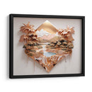 Isla Dorada - Infiniity Art | Cuadro decorativo de Canvas Lab