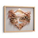 Isla Dorada - Infiniity Art | Cuadro decorativo de Canvas Lab