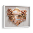 Isla Dorada - Infiniity Art | Cuadro decorativo de Canvas Lab