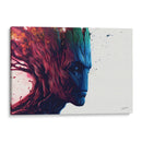 RETROWAVE - GROOT - DeLaVegaGaming | Cuadro decorativo de Canvas Lab