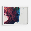 RETROWAVE - GROOT - DeLaVegaGaming | Cuadro decorativo de Canvas Lab