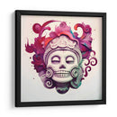 MandalaCalavera4 - dangarlop | Cuadro decorativo de Canvas Lab