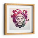 MandalaCalavera4 - dangarlop | Cuadro decorativo de Canvas Lab