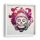 MandalaCalavera4 - dangarlop | Cuadro decorativo de Canvas Lab