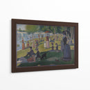 Una tarde de domingo en la isla de la Grande Jatte - Georges Seurat | Cuadro decorativo de Canvas Lab