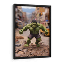 Mi Pequeño Hulk - DeLaVegaGaming | Cuadro decorativo de Canvas Lab