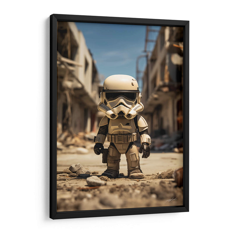 Mi Pequeño StormTrooper - DeLaVegaGaming | Cuadro decorativo de Canvas Lab