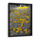 Flores amarillas en banqueta - FotoCompagny | Cuadro decorativo de Canvas Lab
