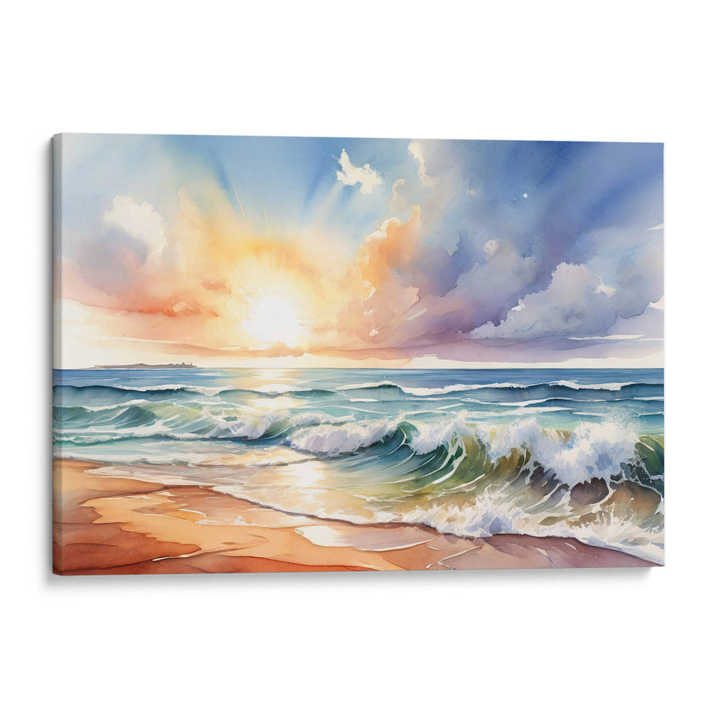Olas Suaves - Infiniity Art | Cuadro decorativo de Canvas Lab