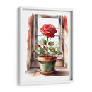 Rosa en la Ventana - Infiniity Art | Cuadro decorativo de Canvas Lab