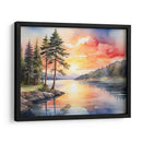 Vista al Lago - Infiniity Art | Cuadro decorativo de Canvas Lab