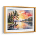 Vista al Lago - Infiniity Art | Cuadro decorativo de Canvas Lab