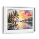 Vista al Lago - Infiniity Art | Cuadro decorativo de Canvas Lab