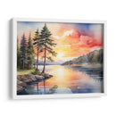 Vista al Lago - Infiniity Art | Cuadro decorativo de Canvas Lab