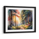 Atardecer en el bosque - Infiniity Art | Cuadro decorativo de Canvas Lab