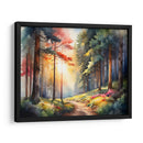 Atardecer en el bosque - Infiniity Art | Cuadro decorativo de Canvas Lab