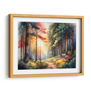 Atardecer en el bosque - Infiniity Art | Cuadro decorativo de Canvas Lab