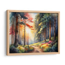 Atardecer en el bosque - Infiniity Art | Cuadro decorativo de Canvas Lab