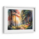 Atardecer en el bosque - Infiniity Art | Cuadro decorativo de Canvas Lab