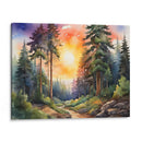 Atardecer en el bosque II - Infiniity Art | Cuadro decorativo de Canvas Lab