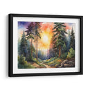 Atardecer en el bosque II - Infiniity Art | Cuadro decorativo de Canvas Lab