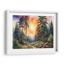 Atardecer en el bosque II - Infiniity Art | Cuadro decorativo de Canvas Lab