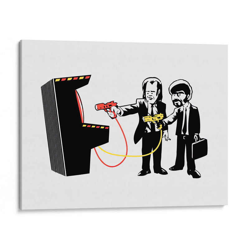 Pulp Fiction Cartoon - Paltik Arte Digital | Cuadro decorativo de Canvas Lab
