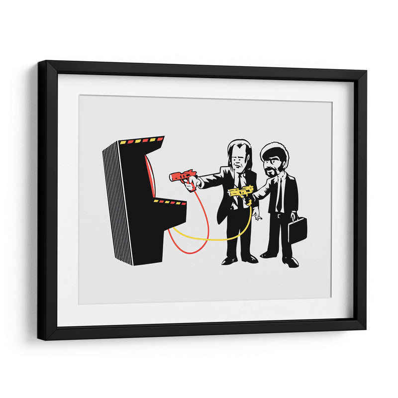 Pulp Fiction Cartoon - Paltik Arte Digital | Cuadro decorativo de Canvas Lab