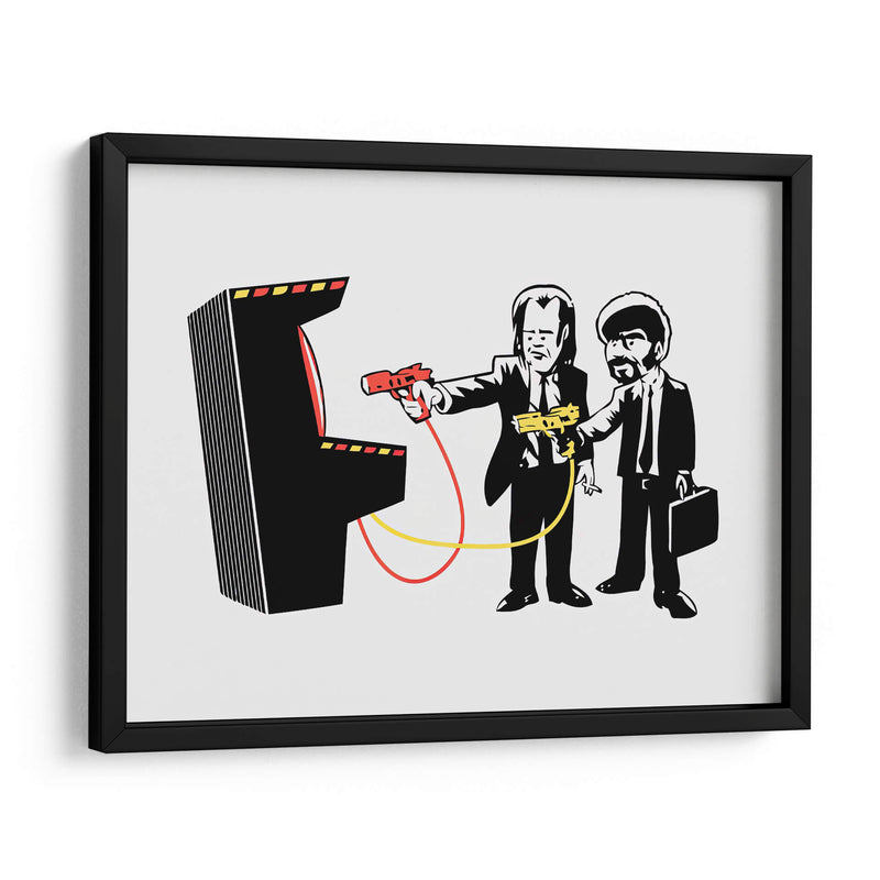 Pulp Fiction Cartoon - Paltik Arte Digital | Cuadro decorativo de Canvas Lab
