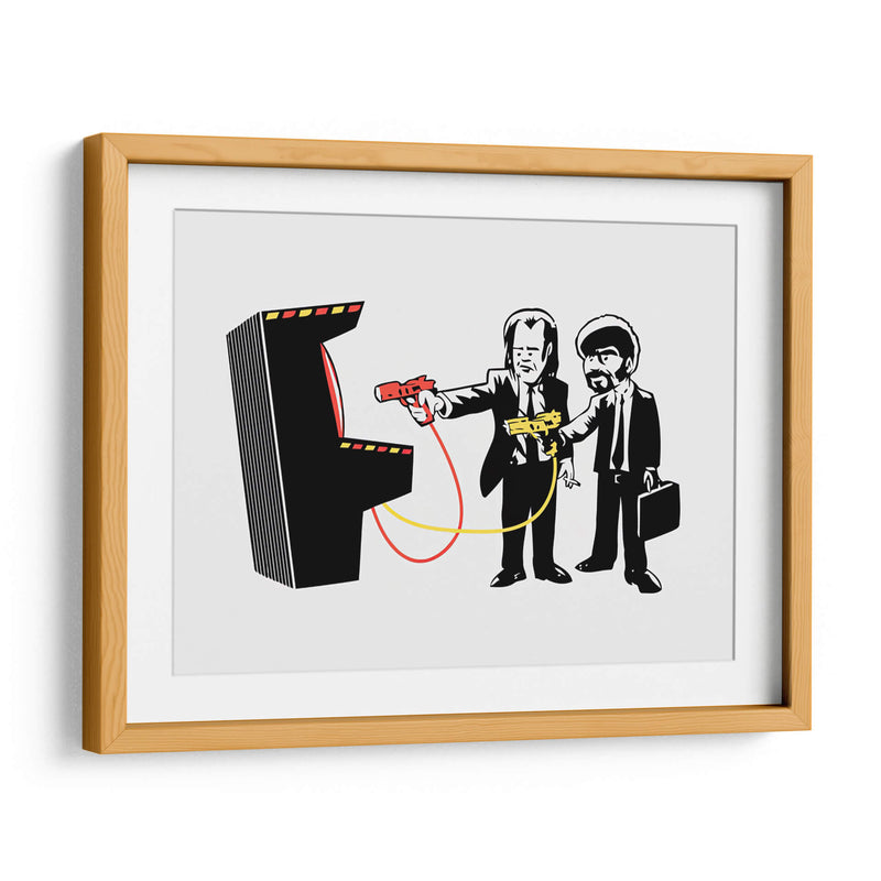 Pulp Fiction Cartoon - Paltik Arte Digital | Cuadro decorativo de Canvas Lab