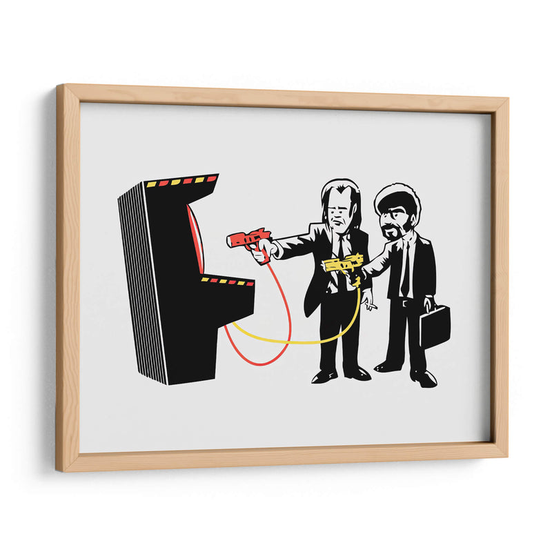 Pulp Fiction Cartoon - Paltik Arte Digital | Cuadro decorativo de Canvas Lab