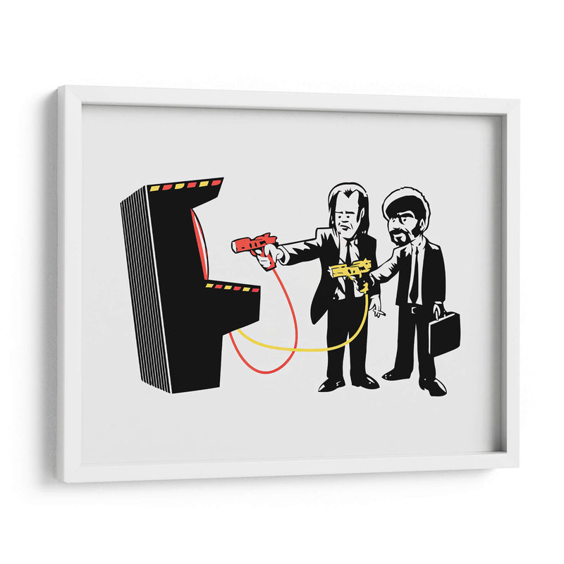 Pulp Fiction Cartoon - Paltik Arte Digital | Cuadro decorativo de Canvas Lab