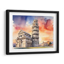 Torre Inclinada de Pisa - Infiniity Art | Cuadro decorativo de Canvas Lab