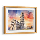 Torre Inclinada de Pisa - Infiniity Art | Cuadro decorativo de Canvas Lab