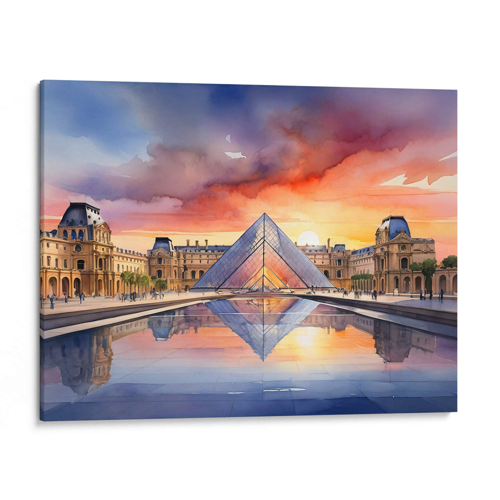 Museo de Louvre - Infiniity Art | Cuadro decorativo de Canvas Lab