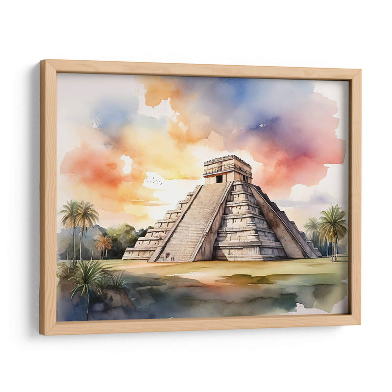 Chichen Itzá - Infiniity Art | Cuadro decorativo de Canvas Lab
