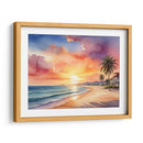 Atardecer en la Playa - Infiniity Art | Cuadro decorativo de Canvas Lab