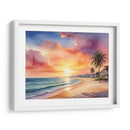 Atardecer en la Playa - Infiniity Art | Cuadro decorativo de Canvas Lab