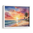 Atardecer en la Playa - Infiniity Art | Cuadro decorativo de Canvas Lab