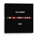 Fases lunares  - Paltik Arte Digital | Cuadro decorativo de Canvas Lab